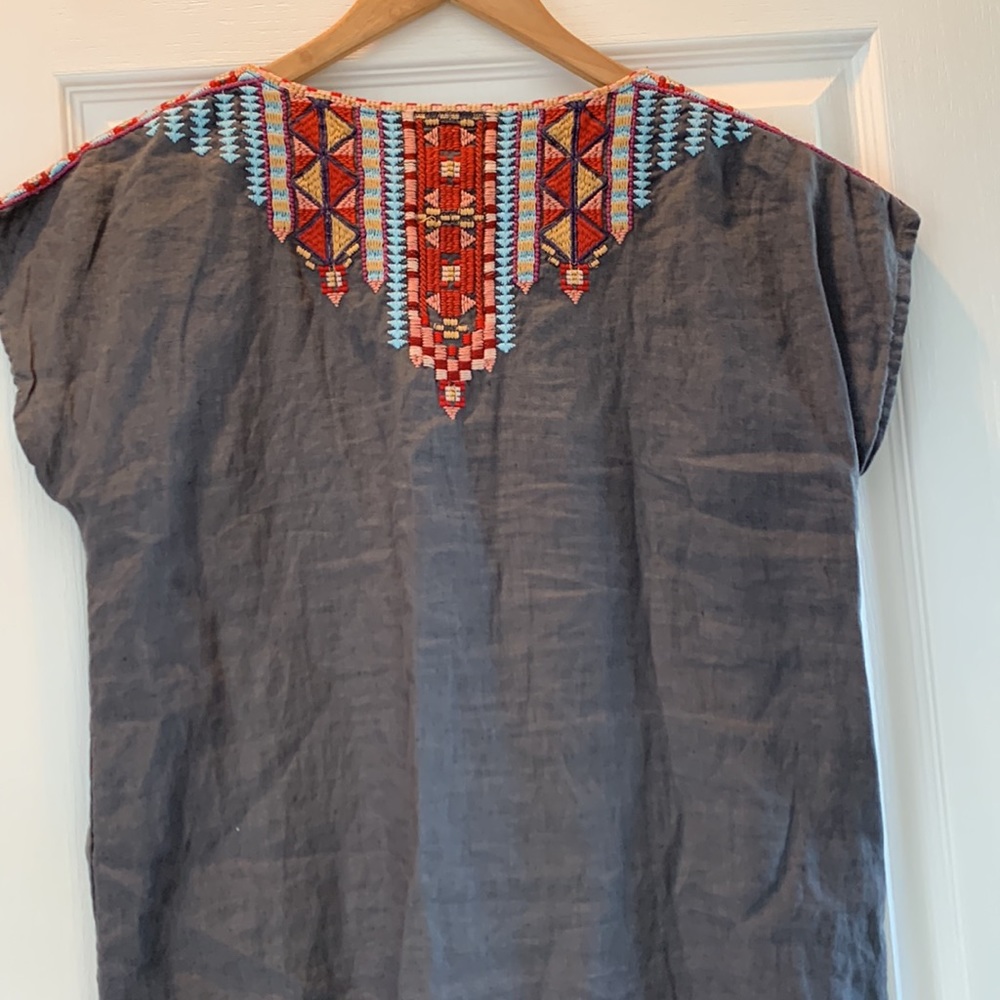 Johnny Was Linen Dress size Small - Picture 2 of 8